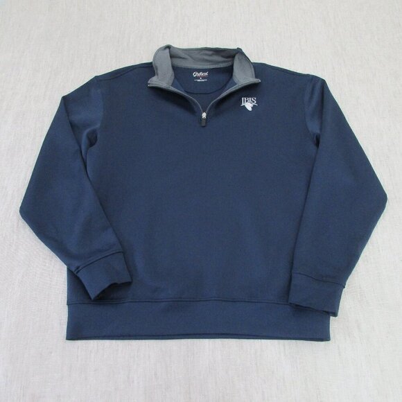 Oxford Navy blue quarter zip, Size Medium - Picture 1 of 6